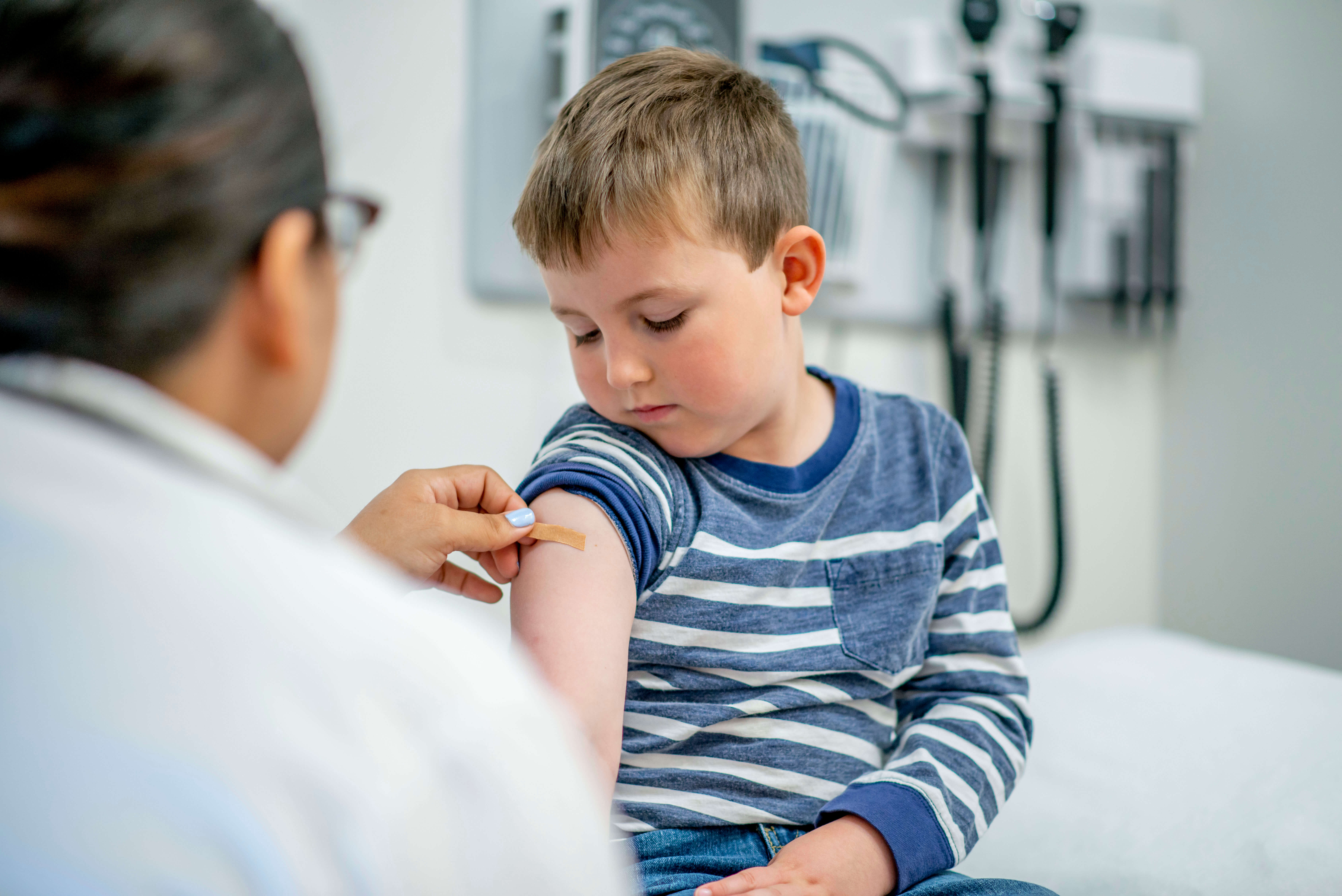 Child at clinic