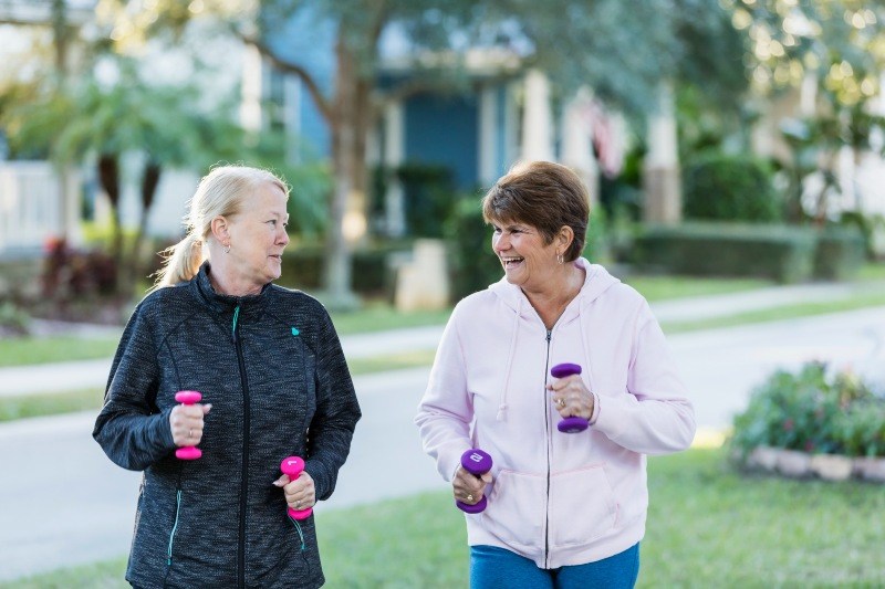 Group Exercise Blog walking