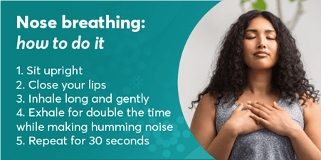 Nose breath techniques